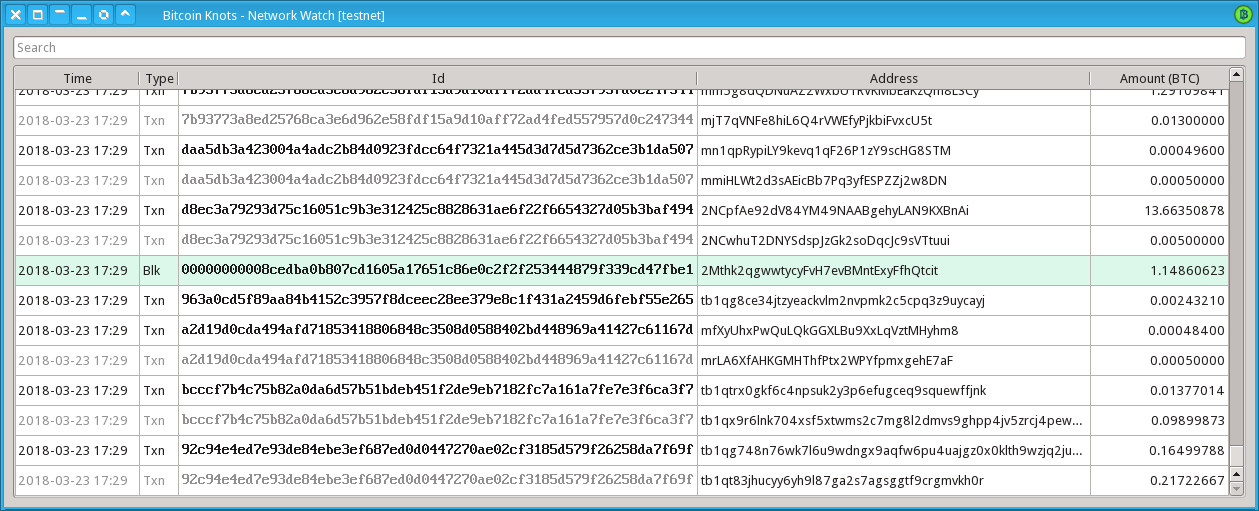 Bitcoin Knots's Network Watch