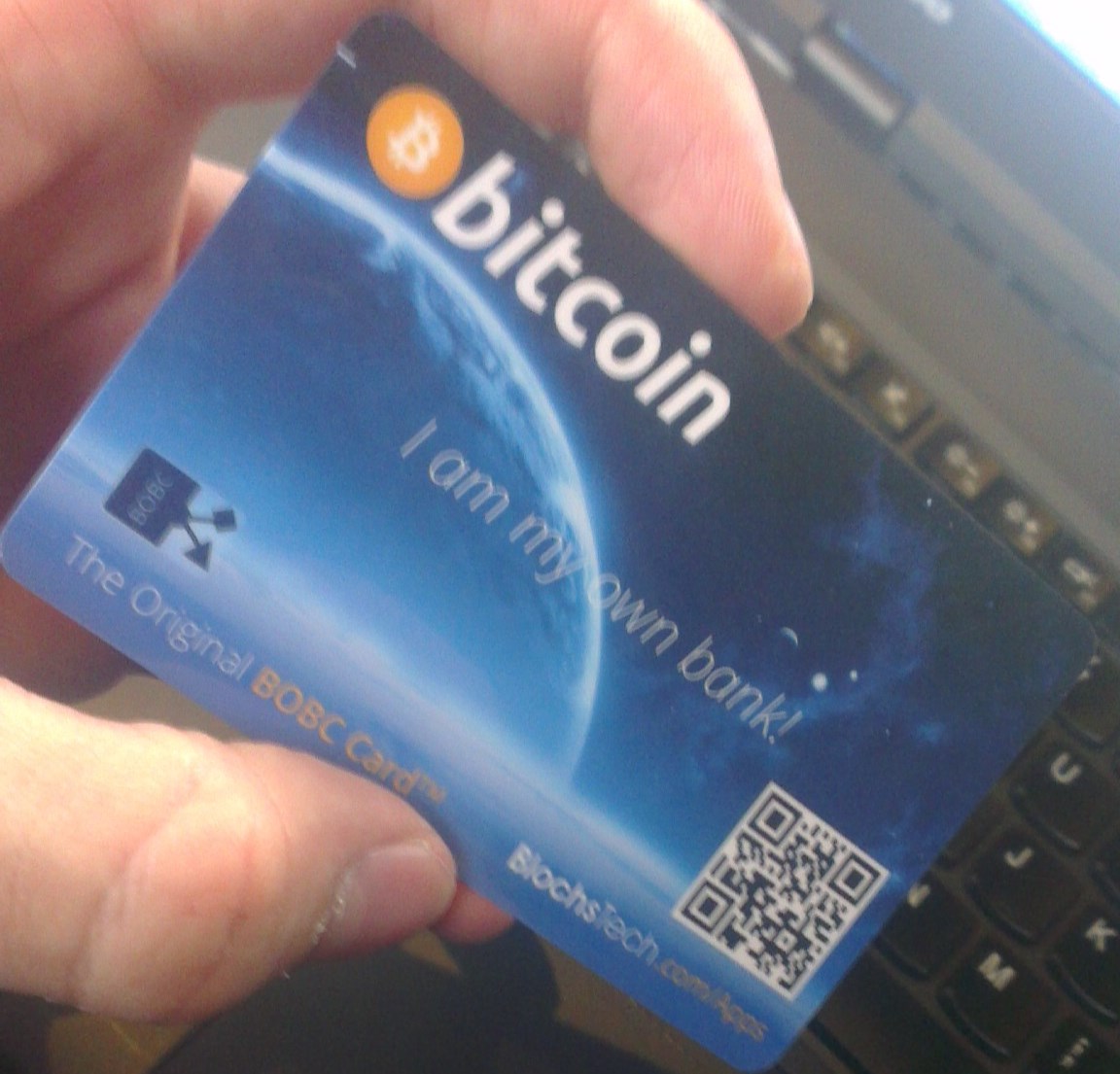 card bitcoin wallet