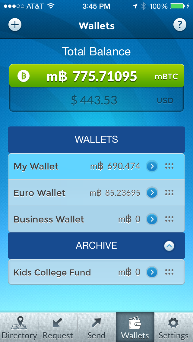 Airbitz Bitcoin Wallet & Directory - Bitcoin Wiki