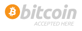 Bitcoin Accepted Here BTC logo