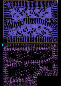 Hash engine layout