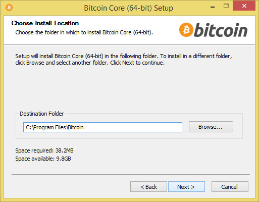 how to install bitcoin