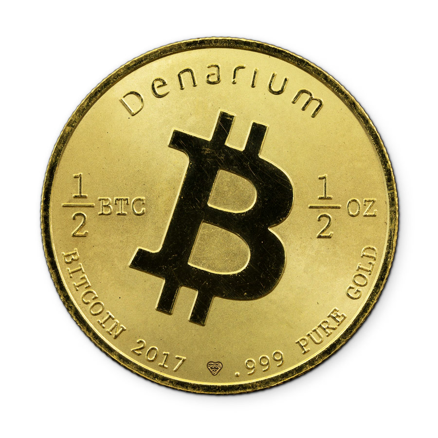 Denarium 1/2 BTC Gold